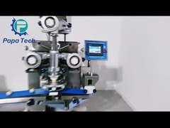 I materiali da otturazione automatici pieni del doppio P170 hanno farcito il mooncake del maamoul che fa la macchina