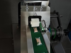 Papa vendere caldo P308 bar di cocco macchina di produzione con macchina di avvolgimento di flusso