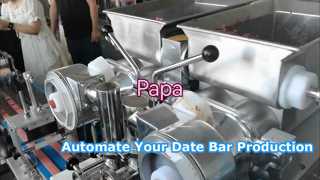 Vendita calda P160 Riempito Data Bar Biscotti Fig Newton Biscotti Che Fanno Formare Macchina Incrostante