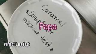 Estrusore per barrette proteiche Papa P308 di vendita calda con taglierina a ultrasuoni per la produzione di barrette di caramello